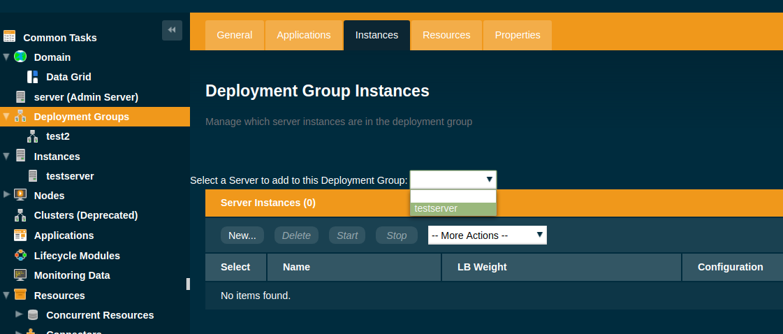 Add a Server to a Deployment Group