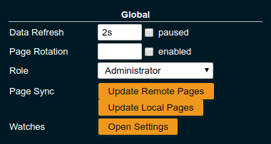 Global Settings