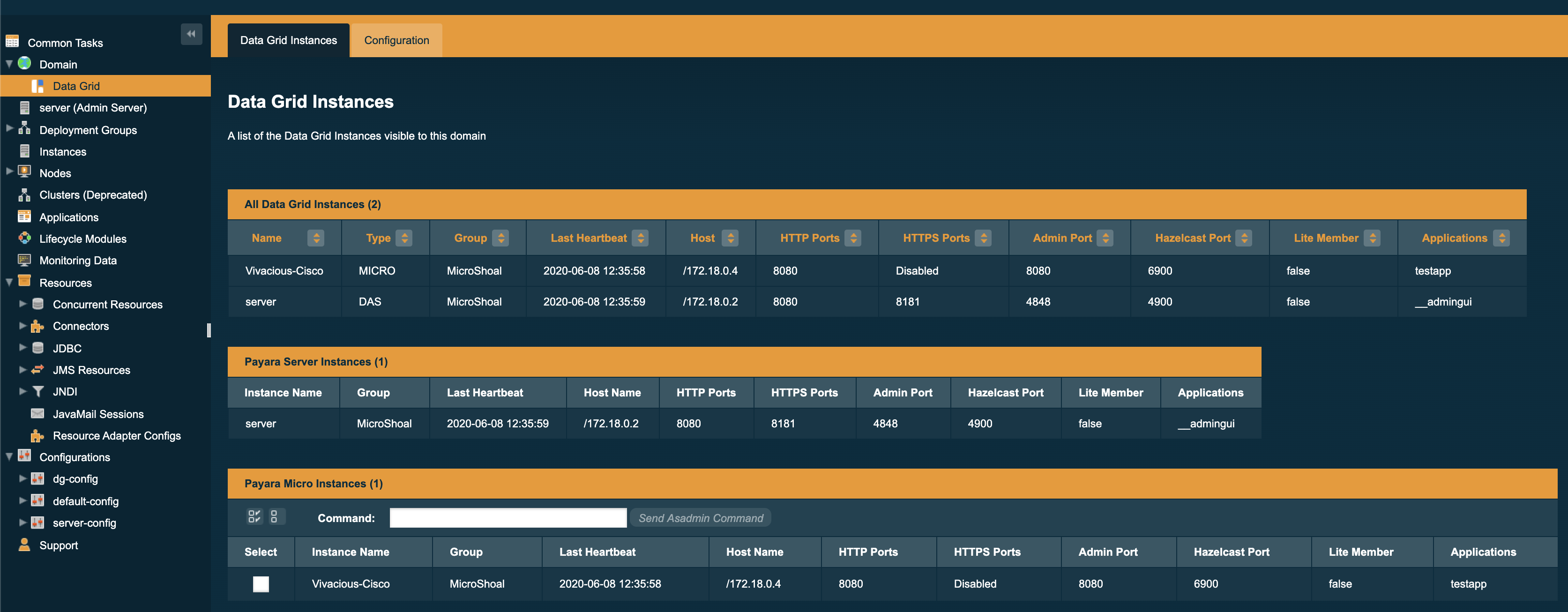 Micro Instances on DAS