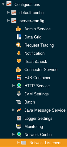 Configuration Page Location