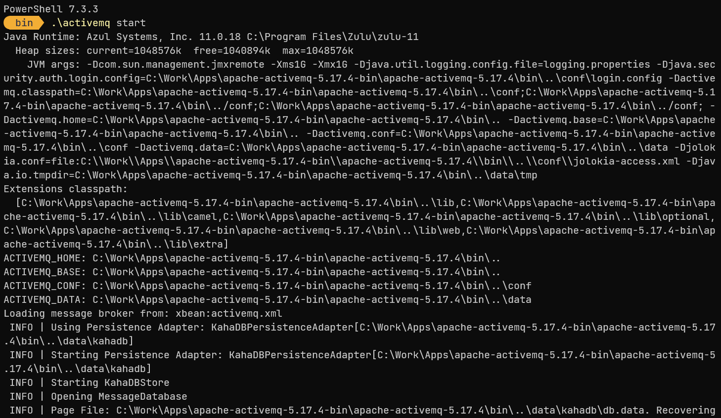 ActiveMQ Console