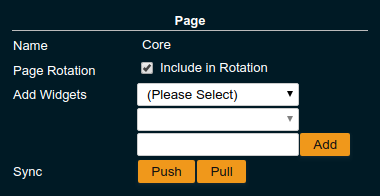 Page Settings