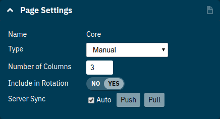 General Page Settings