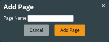 Add Page Dialog