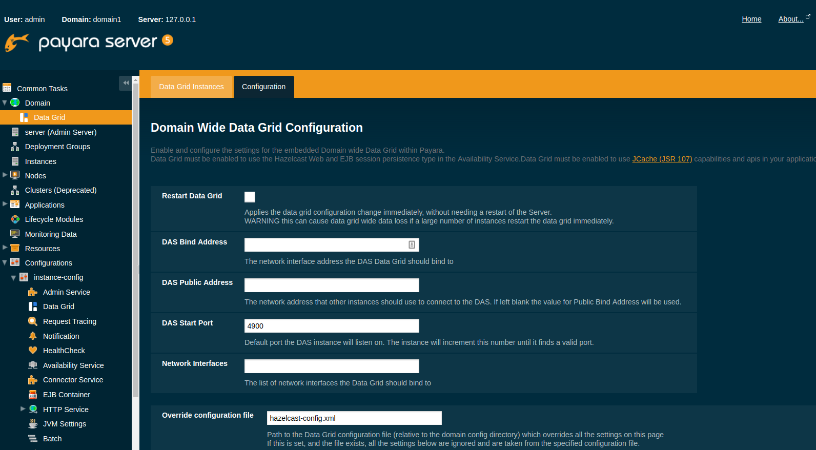 Hazelcast Set Configuration File